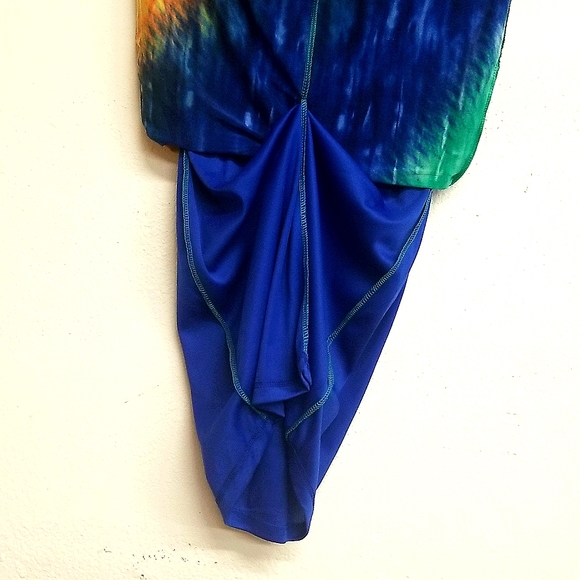 NOWT ONLY ONE Multi Color Beaded Sleeveless Party Dress. - Picture 4 of 4